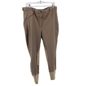 Tuff Rider Pull On Breeches Tan Equestrian Pants Mens Size 36